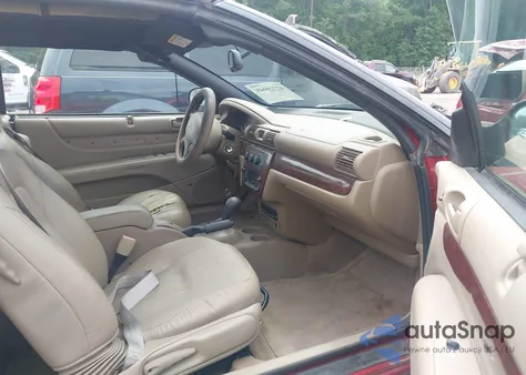 2001 Chrysler Sebring Lxi from USA, damaged, VIN 1C3EL55U41N606397